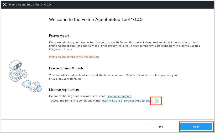 FAST - Bundle View - License Agreement